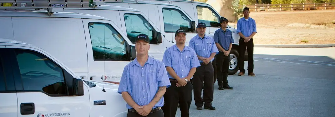 KIC Refrigeration crew ready for Mini Split Repair jobs across Auburn